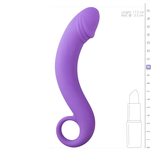 Silicone Purple Prostate Dildo