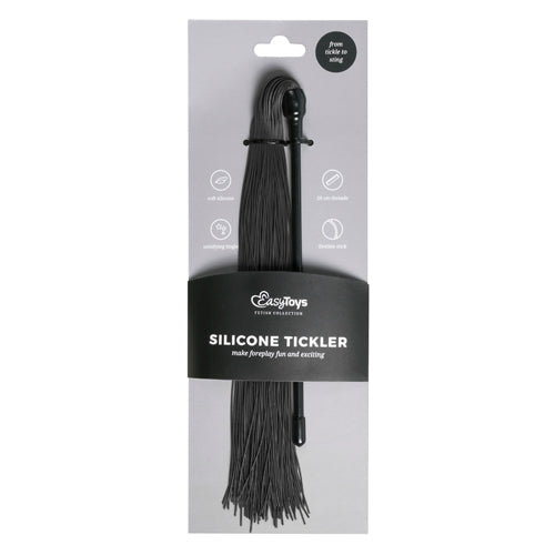 Black Silicone Tickler