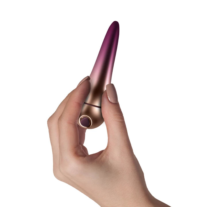 Bliss Mini Vibrator - Purple Gold