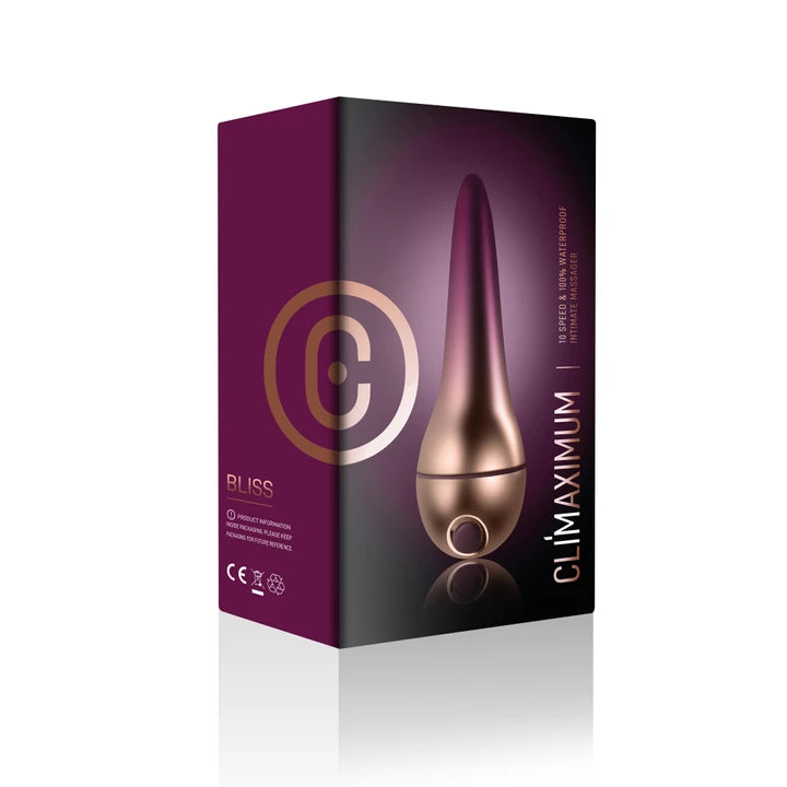 Bliss Mini Vibrator - Purple Gold